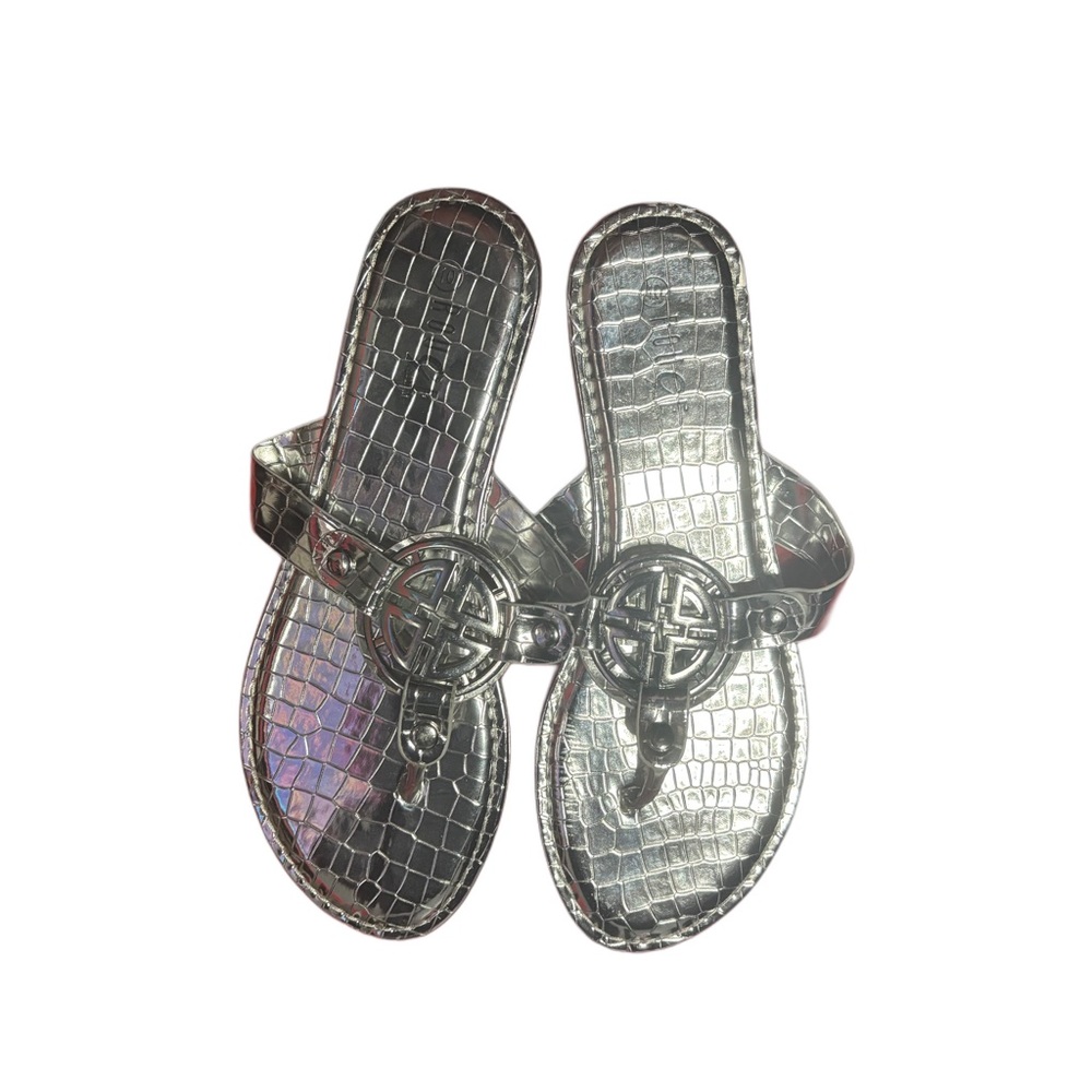 Silver Sandals Elegant Design